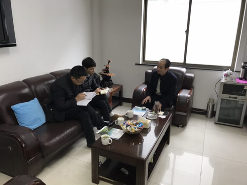 博顿投资陪同合作开发区领导参观考察汽配项目企业方