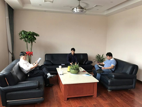 2家杭企求购40亩工业用地  博顿投资带领合作园区上门洽谈