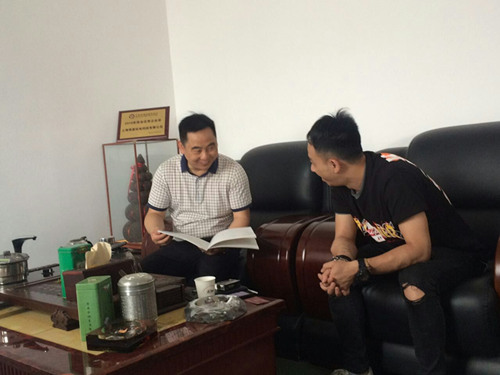 博顿投资陪同合作园区拜访项目方 需30亩土地用于扩大规模