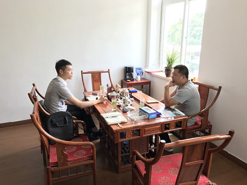 博顿投资陪同合作园区拜访企业方 沟通企业整体搬迁事宜