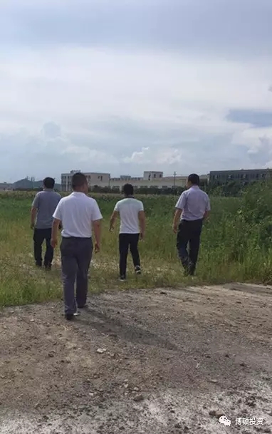 热力对接中 博顿投资陪同项目方考察合作园区