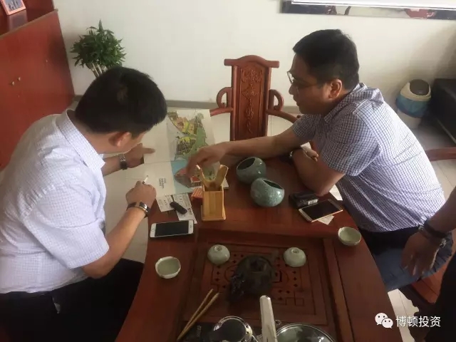 博顿投资陪同合作园区拜访净化设备项目方 沟通企业整体搬迁事宜