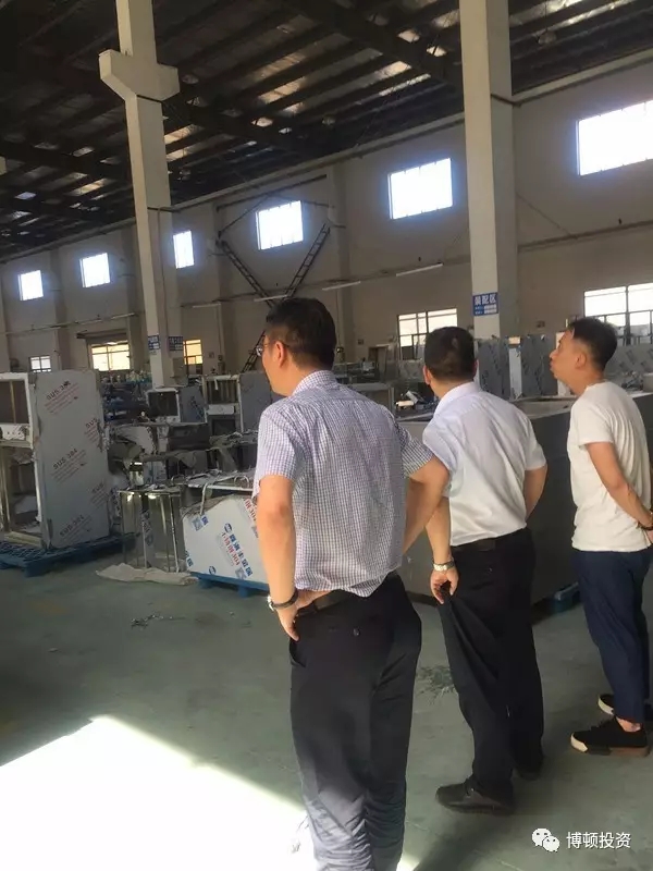 博顿投资陪同合作园区拜访净化设备项目方 沟通企业整体搬迁事宜