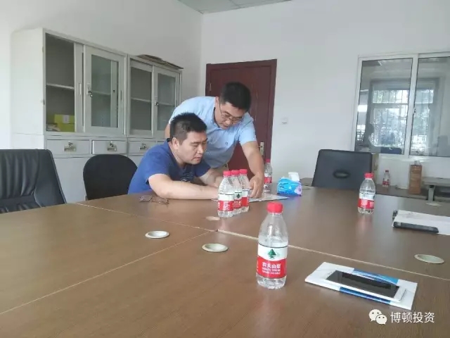 博顿投资陪同项目方考察合作园区 需30亩土地用于扩大规模