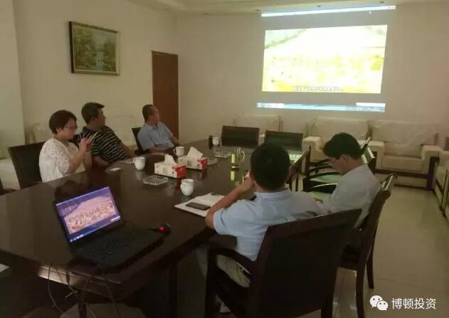 博顿投资陪同项目方考察合作园区 沟通企业整体搬迁事宜