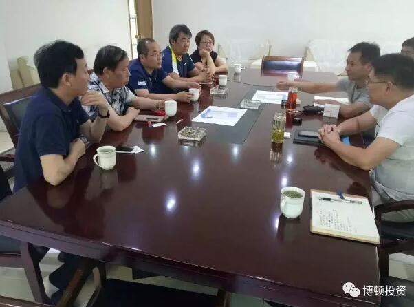 加速深度对接 博顿投资陪同项目方再次考察合作园区