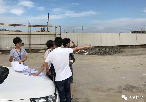 实施精准招商 博顿投资陪同汽配项目方考察合作园区