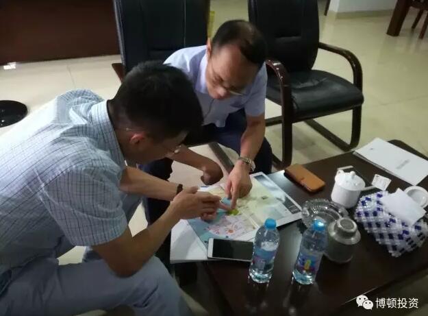 合作更近一步 博顿投资陪同合作园区拜访机械制造项目方