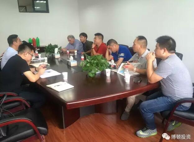 对接更近一步 阀门系统集成解决方案供应商考察博顿合作园区